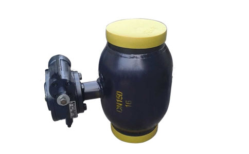 渦輪式全焊接球閥